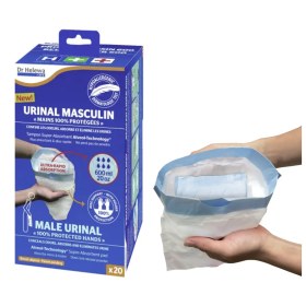 Απορροφητικοί σάκοι για ανδρικά ουροδοχεία 20 τεμάχια