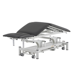Κρεβάτι φυσικοθεραπείας ηλεκτρικό LOMI Λευκό - Σκούρο Γκρι