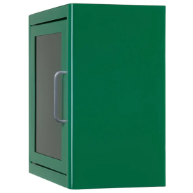 ARKY indoor AED cabinet with alarms | Green - 