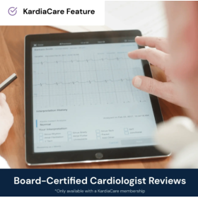 Portable Pocket ECG KardiaMobile 6L