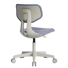 Σκαμπώ τροχήλατο με ανατομική πλάτη & ρύθμιση ύψους gas lift MILAN | Γκρι(3)