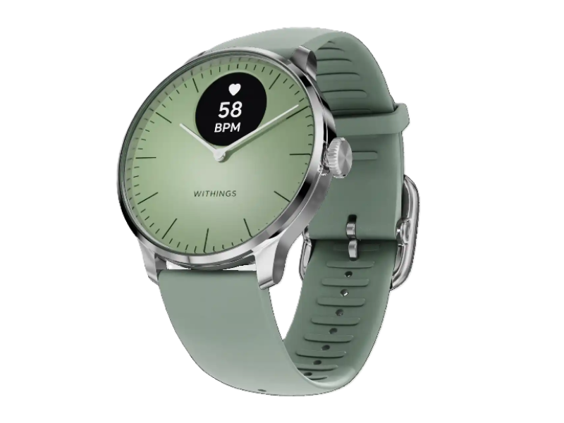 Ρολόι WITHINGS ScanWatch LIGHT 37mm | Green Ρολόι WITHINGS ScanWatch LIGHT 37mm | Green