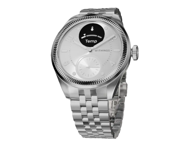 Ρολόι WITHINGS ScanWatch NOVA Brilliant | Silver Ρολόι WITHINGS ScanWatch NOVA Brilliant | Silver