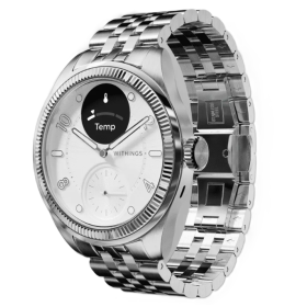 WITHINGS ScanWatch NOVA Brilliant | Silver - 