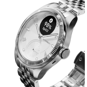 WITHINGS ScanWatch NOVA Brilliant | Silver - 