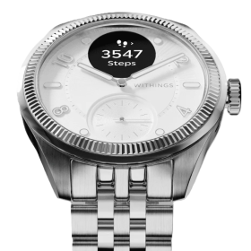 WITHINGS ScanWatch NOVA Brilliant | Silver - 