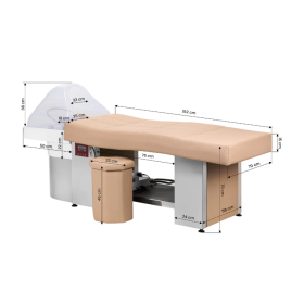 Κρεβάτι-λουτήρας Head Spa 017 | Μπεζ(16)