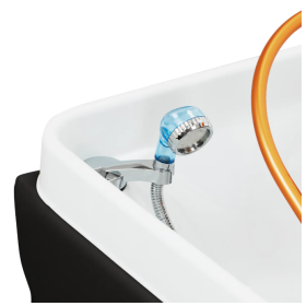 Κρεβάτι-λουτήρας Head Spa Maldives Μαύρο