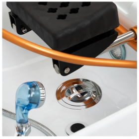 Κρεβάτι-λουτήρας Head Spa Maldives Μαύρο