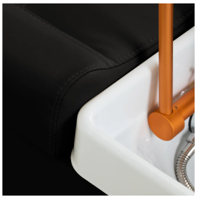 Κρεβάτι-λουτήρας Head Spa Maldives Μαύρο