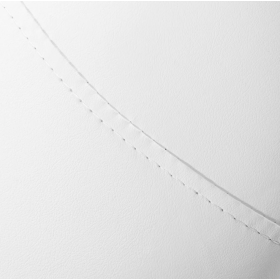 Σκαμπώ τροχήλατο σέλα με πλάτη 1004 | Λευκό