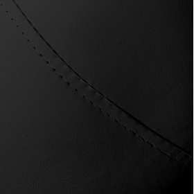 Σκαμπώ τροχήλατο σέλα με πλάτη 1004 | Μαύρο