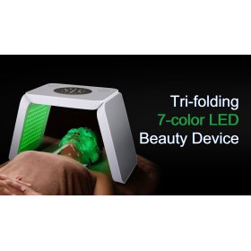 7-Colors Tri-Folding LED Light Therapy Machine