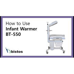 Bistos Infant Warmer w/Infrared Heating, Color LCD Display, BT-550 - 