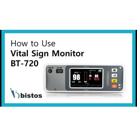 Bistos BT-720 Patient Monitor with monitor 4.3" inch with adult sensor