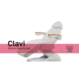 Έδρα μικροεπεμβάσεων ηλεκτρική CLAVI με 4 μοτέρ Λευκή