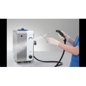 Συσκευή καθαρισμού εργαλείων με ατμό Elmasteam 8 med με χειρολαβή ψεκασμού μήκους 1.4m + δοχείο νερού χωρητικότητας 5lit 