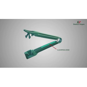 Umbilical cord clamps 66mm box of 85 pcs - 