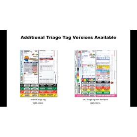 All Risk® Pediatric Triage Tags με διπλά βραχιολάκια - 