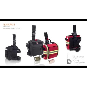 Τσαντάκι Α' βοηθειών ατομικό Quickaid's | EB02.032 Κόκκινη 