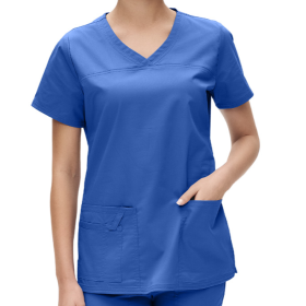 Μπλούζα γυναικεία STRETCH 4727 ROYW Μπλε Ρουά