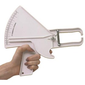 Δερματοπτυχόμετρο Slimguide Skinfold λευκό  - Δερματοπτυχόμετρο Slimguide skinfold