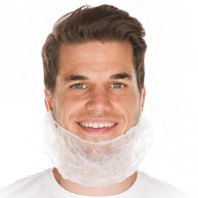 Beard mask, nonwoven