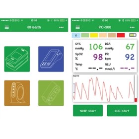 Monitor ζωτικών λειτουργιών PC-303 με πίεση οξυμετρία και θερμοκρασία CREATIVE MEDICAL