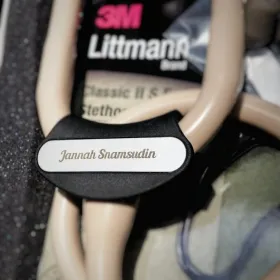 Ταυτότητες πλαστικές στηθοσκοπίων Littmann 2170 μαύρες  - Ταυτότητες πλαστικές Littmann 2170