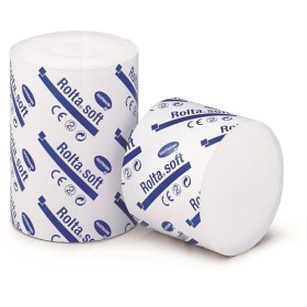 Ορθοπεδικοί συνθετικοί επίδεσμοι βάμβακος έσω γύψου Rolta Soft  | 15cm x 3m κουτί 20 τεμαχίων