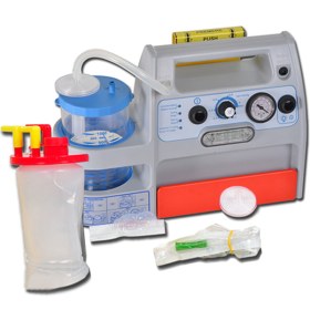 Αναρρόφηση φορητή μπαταρίας ασθενοφόρου Mini Aspeed Evo 1lit 