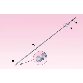 Intrauterine insemination catheter with steel mandrel Ainsegrey RI.MOS.