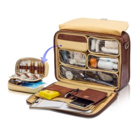 Δερμάτινη ιατρική τσάντα  Doctor's EB12.004