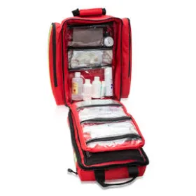 Emergency's  first aid backpack EM13.006 - Emergency Light Bag in Red EM13.006