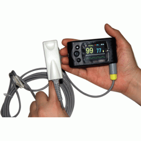 Professional oximeter with adult finger sensor CONTEC CMS60C