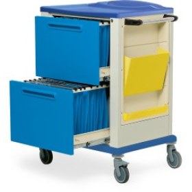 Patient file rack  trolley K816175