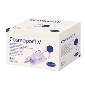 Γάζες αυτοκόλλητες Cosmopor | I.V 8 x 6cm 50 τεμάχια