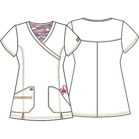 Mock Wrap Top DK804 Anthracite - 