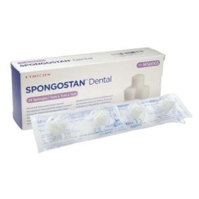 Σπόγγος αιμοστατικός Spongostan Dental 10x10x10mm κουτί 24 τεμαχίων