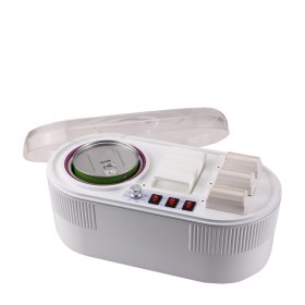 Συσκευή θέρμανσης κεριού με 1 κάδο 450ml+3 ρολέτες 100ml COMBIWAX WK-E012