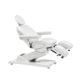 Πολυθρόνα ηλεκτρική ποδολογίας MINKA με 3 μοτέρ λευκή 