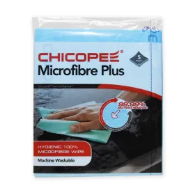 Αντιβακτηριδιακά πανάκια καθαρισμού επιφανειών CHICOPEE MICROFIBRE PLUS 5 τεμάχια ΕΒ20
