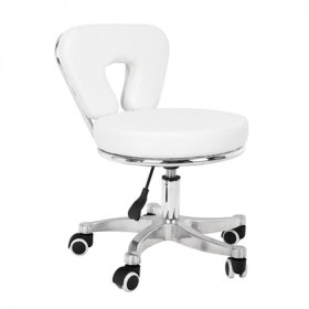 Σκαμπώ πεντικιούρ & αισθητικής COMFORT Λευκό