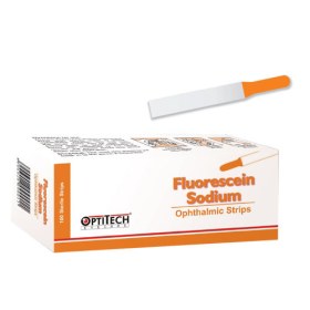 Οptitech fluorescein strips FL-100 100pcs
