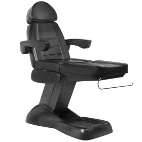 Cosmetic electric chair LUX, with 3 motors Black 