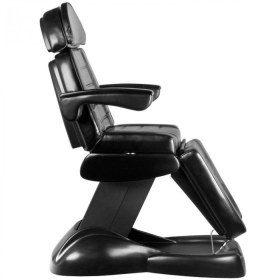 Cosmetic electric chair LUX, with 3 motors Black 