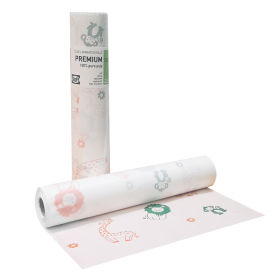 Χαρτί εξεταστικό πλαστικοποιημένο παιδιατρικό 50cm x 50m