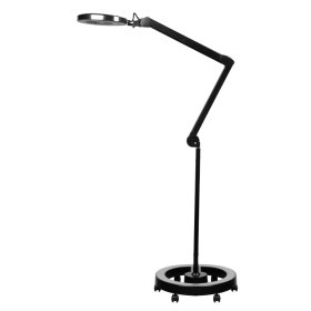 Led Magnifying Lamp SHADOW on trolley 