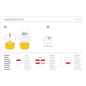 Τεστ ναρκωτικών 3 εξαρτησιογόνων ουσιών 103038 Multi-3B 1 τεμάχιο  - Τεστ Ναρκωτικών 3 εξαρτησιογόνων ουσιών 103038 Multi-3B 