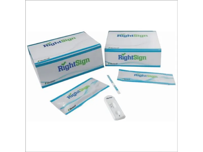 Τεστ διάγνωσης της ηπατίτιδας C 622061 Right Sign 25 τεμάχια Τεστ διάγνωσης της ηπατίτιδας C 622061 Right Sign 25 τεμάχια